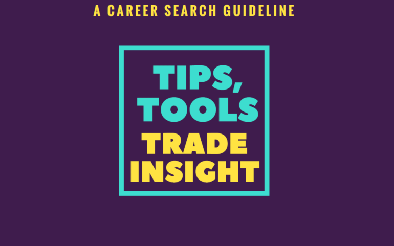 Where to Start – Career Search Guidline